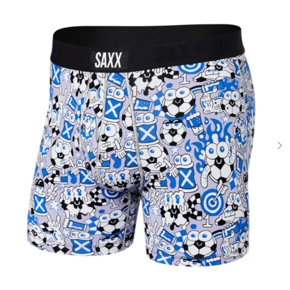 SAXX VIBE Boxer Briefs “Footy Pints" - Picture 1 of 4